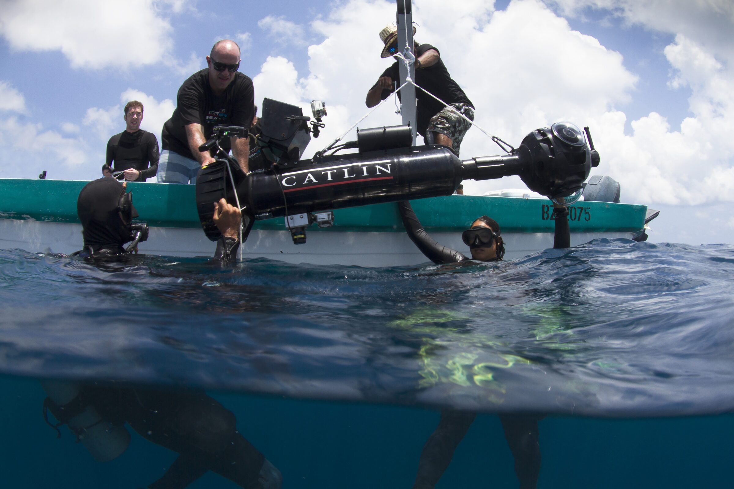 Belize Barrier Reef captured with the SVII underwater 360° camera, Catlin Seaview Survey