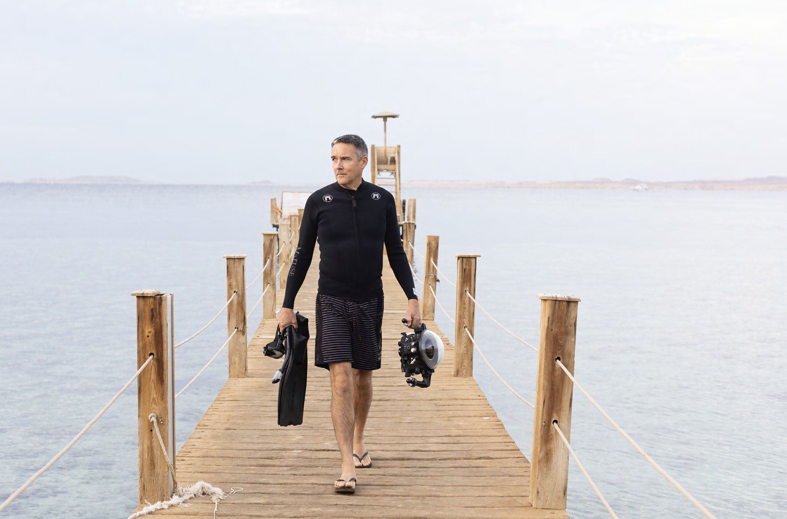 Portrait of Richard Vevers, founder of The Ocean Agency